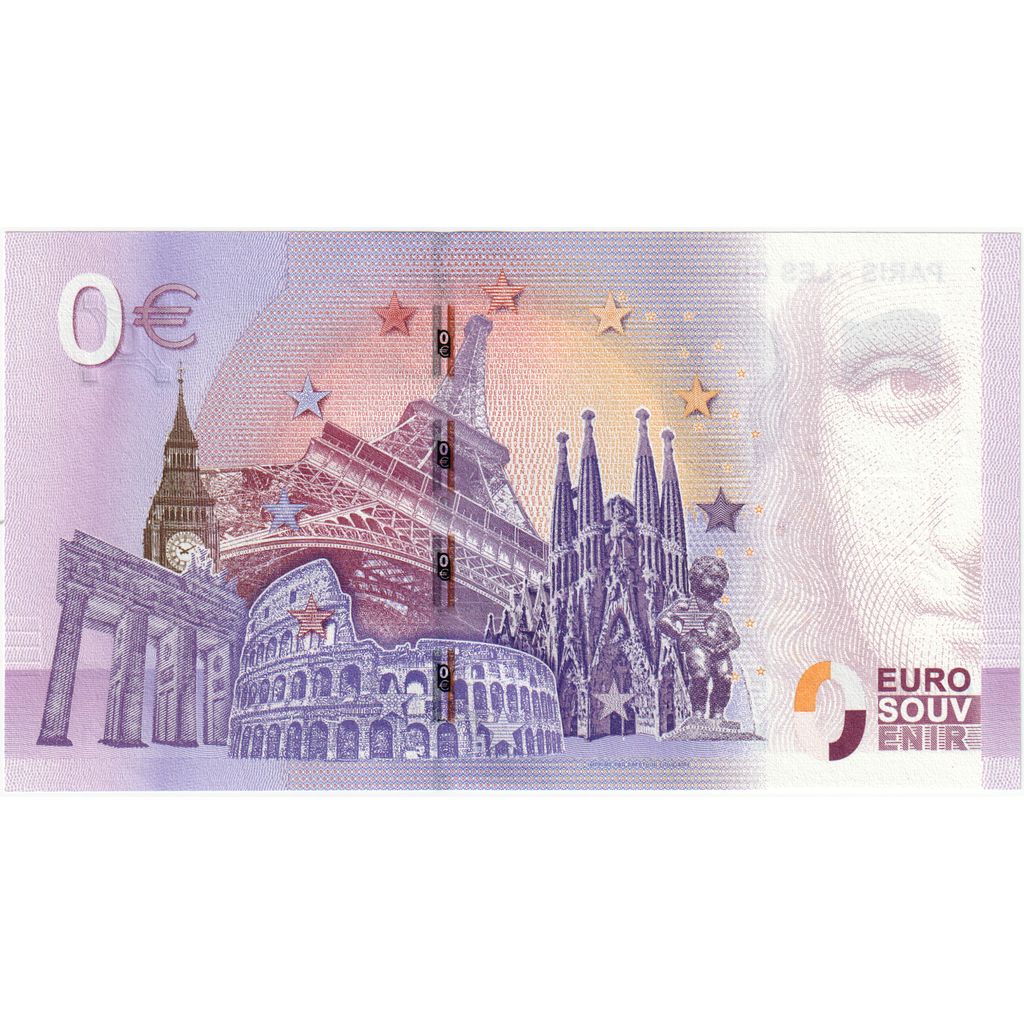 France, Euro, UECZ004251, EURO SOUVENIR PARIS CHAMPS ELYSÉES, NEUF