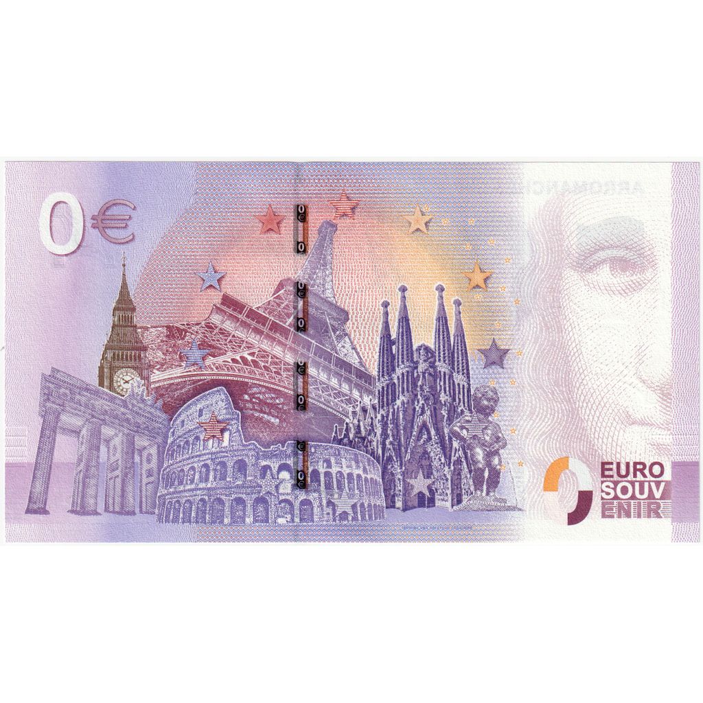 France, Euro, UEFK007321, EURO SOUVENIR ARROMANCHES 360, UNC(65-70)