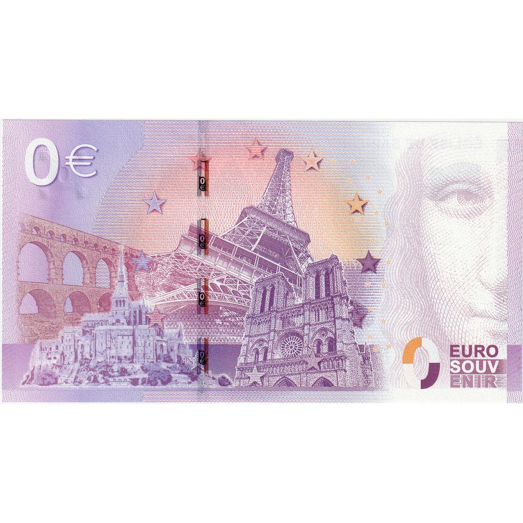 Francia, Euro, UECH009618, EURO SOUVENIR EGLISE SAINT NECTAIRE, UNC