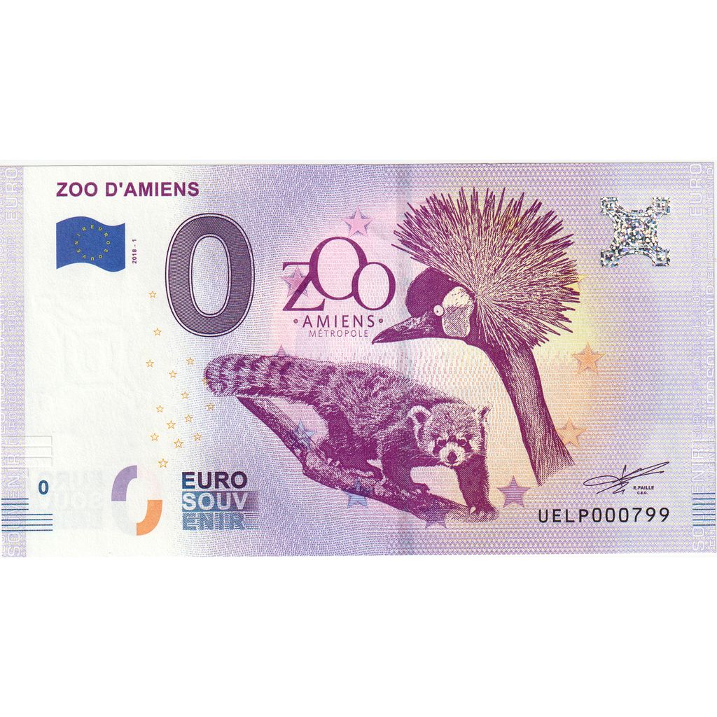 Frankreich, Euro, UELP000799, EURO SOUVENIR ZOO D AMIENS, UNZ