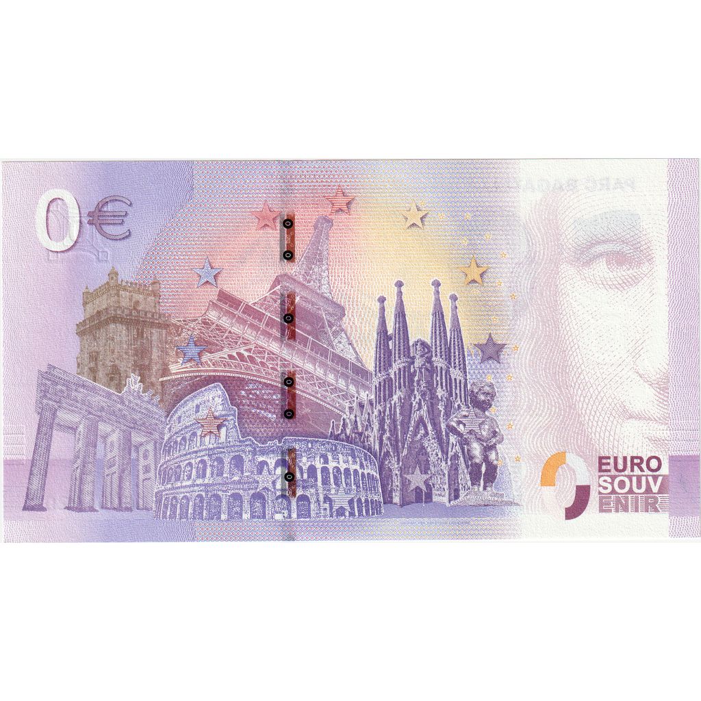 France, Euro, UEBJ000347, EURO SOUVENIR MEMORIAL DE THIEPVAL, UNC(65-70)