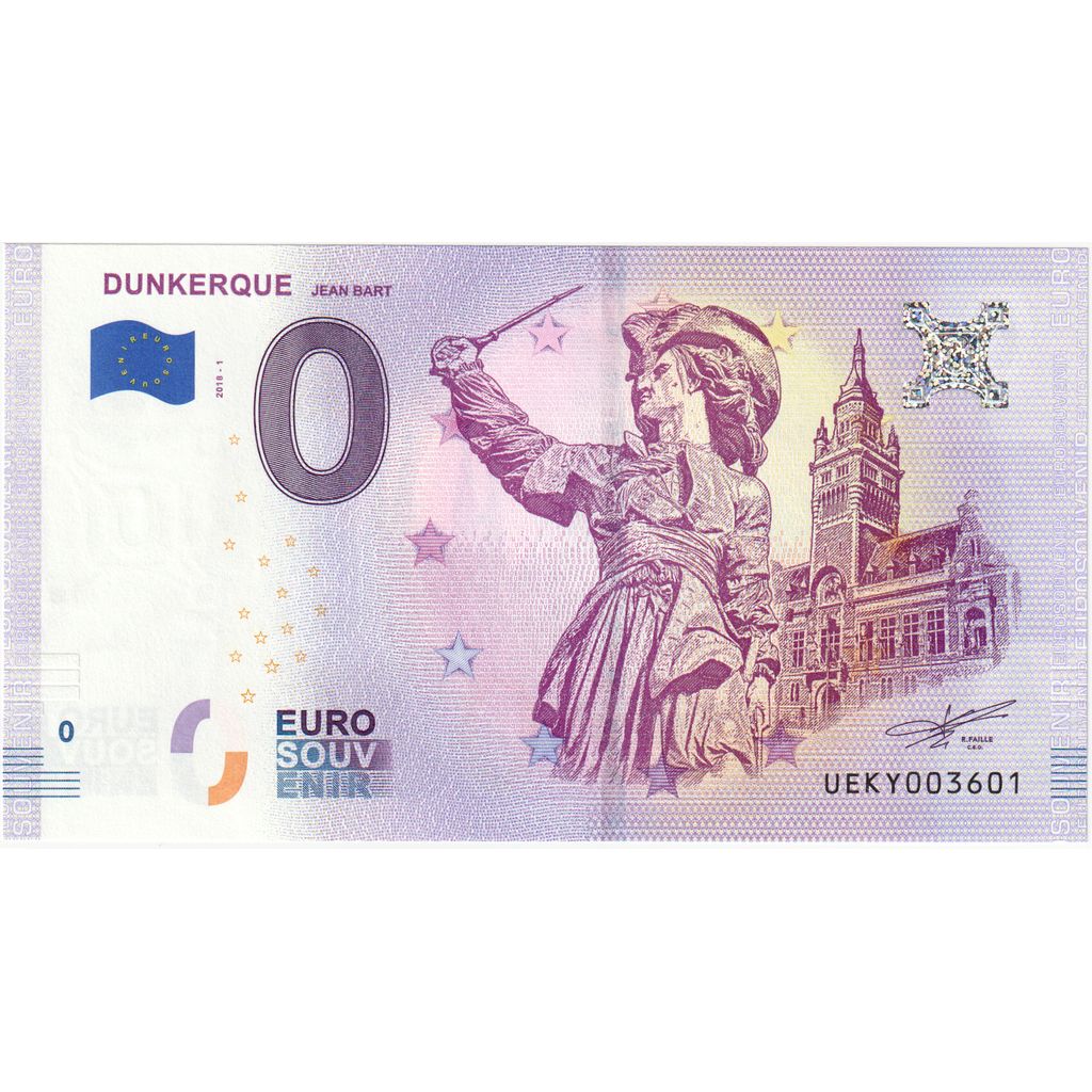 Francia, Euro, UEKY003601, EURO SOUVENIR DUNKERQUE, UNC