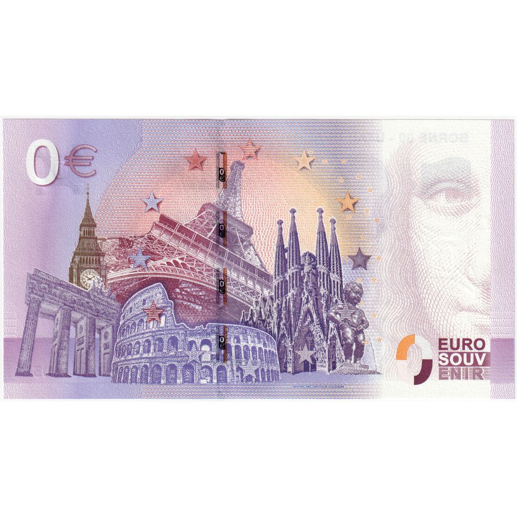 Frankrijk, Euro, UELQ003603, EURO SOUVENIR BORNE 00 UTAH BEACH, NIEUW