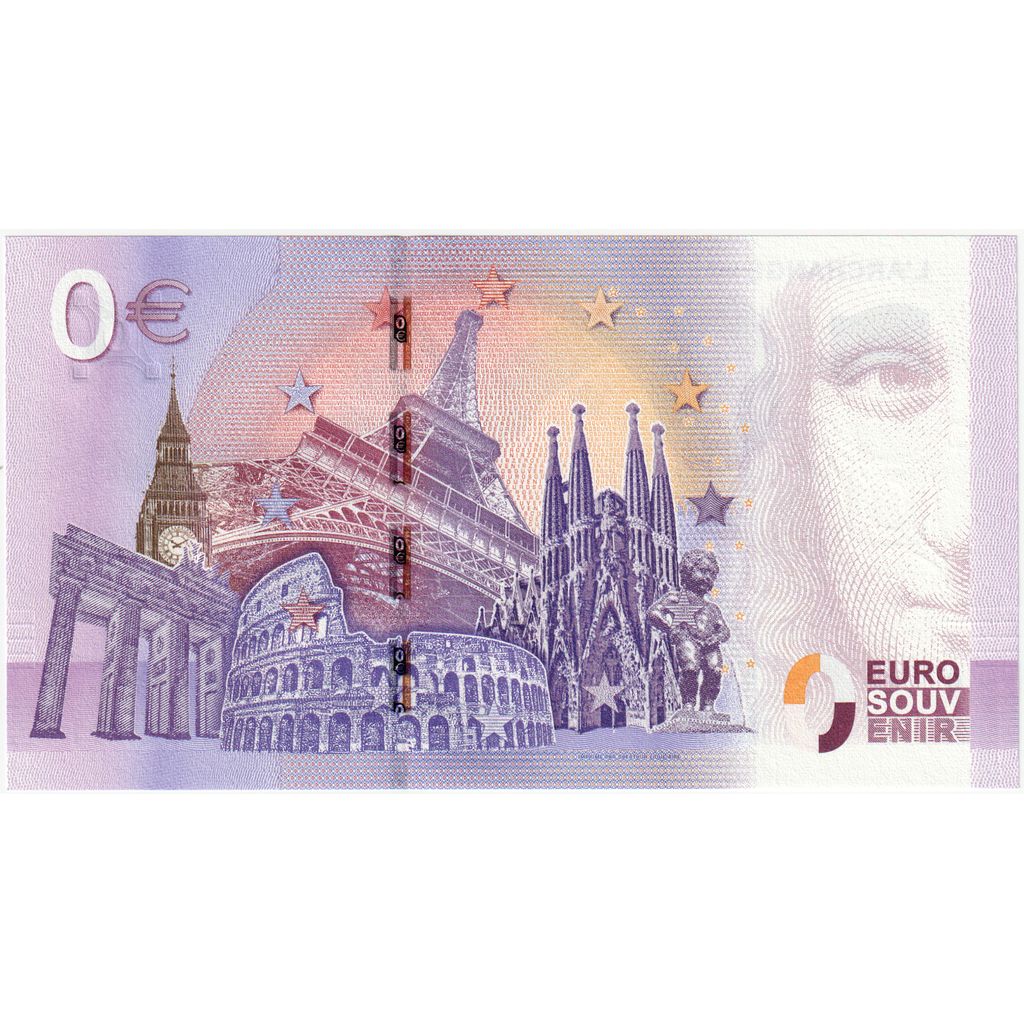 France, Euro, UEB014291, EURO SOUVENIR ARCHANGE ABBAYE DU MONT SAINT MICHEL