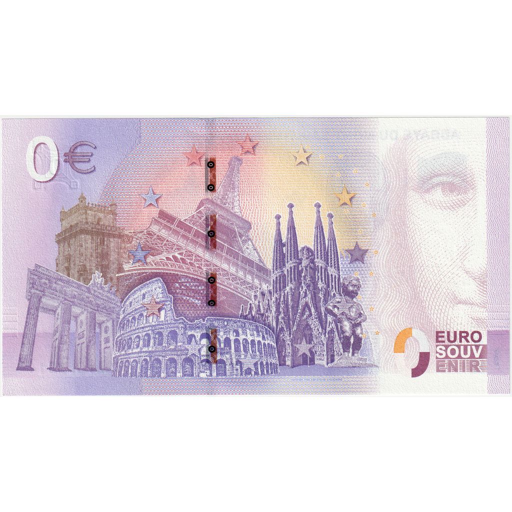 France, Euro, UEBF053314, EURO SOUVENIR MONT SAINT MICHEL, UNC(65-70)