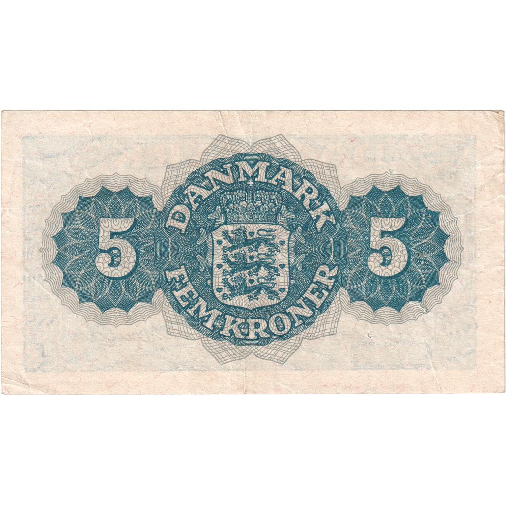 Dinamarca, 5 Kroner, EF(40-45)
