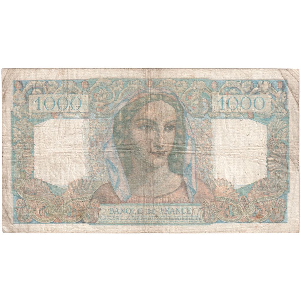 Francia, 1000 Francs, Minerve et Hercule, 1948-07-15, F.46500549, BC+