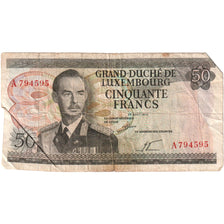 Luxembourg, 50 Francs, 1972-08-25, VF(20-25)