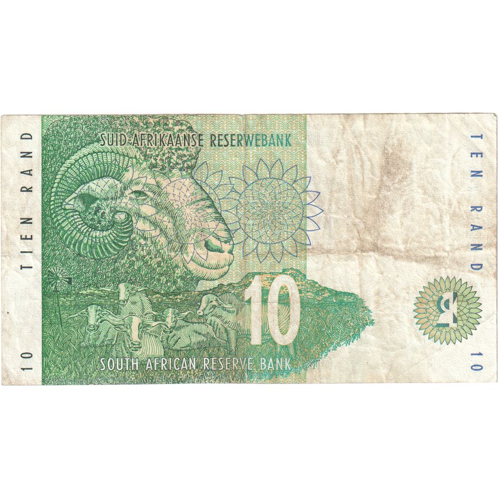 Zuid Afrika, 10 Rand, TB+