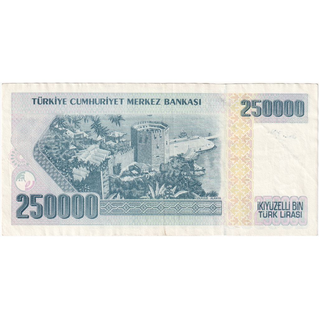 Turkey, 250,000 Lira, EF(40-45)