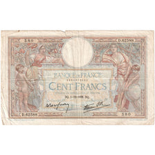 Francja, 100 Francs, Luc Olivier Merson, 1938-12-01, D.62588580, VF(30-35)