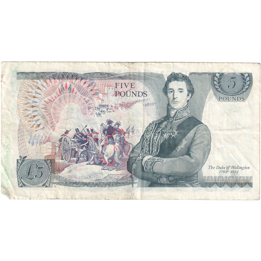 Great Britain, 5 Pounds, EF(40-45)