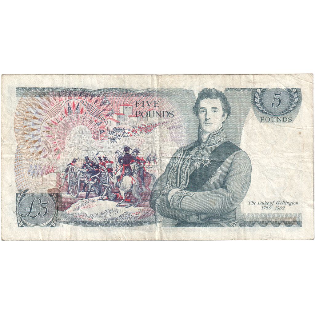 Great Britain, 5 Pounds, EF(40-45)