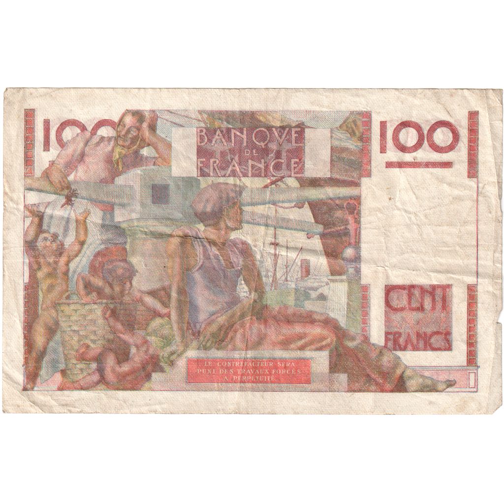 Frankreich, 100 Francs, Jeune Paysan, 1946-07-18, K.7719862, S+
