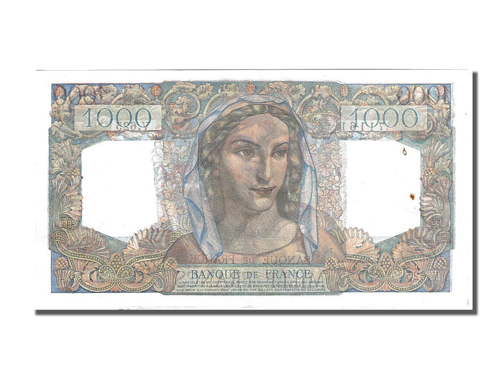 Billet, France, 1000 Francs, 1 000 F 1945-1950 ''Minerve et Hercule'', 1949