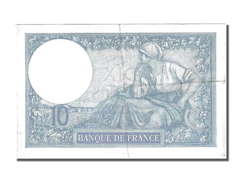 Banconote, Francia, 10 Francs, 10 F 1916-1942 ''Minerve'', 1936, 1936-12-17