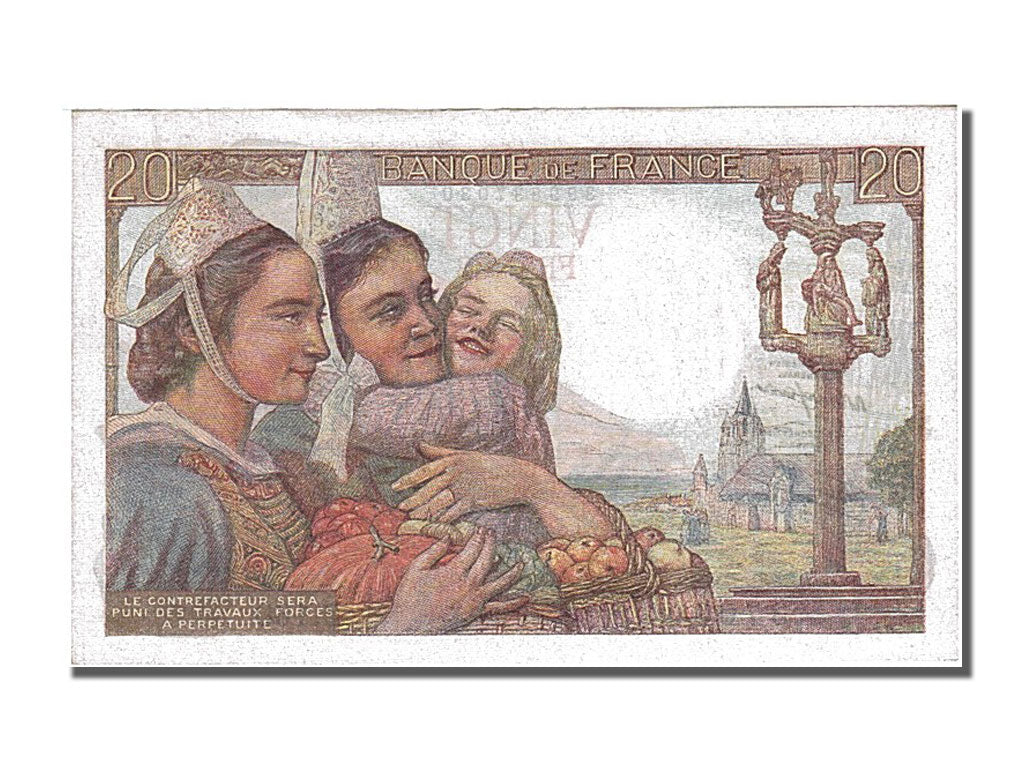 Billet, France, 20 Francs, 20 F 1942-1950 ''Pêcheur'', 1947, 1947-01-09, SPL