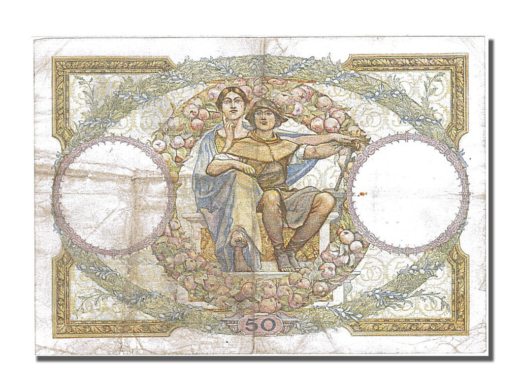 Billet, France, 50 Francs, 50 F 1927-1934 ''Luc Olivier Merson'', 1933