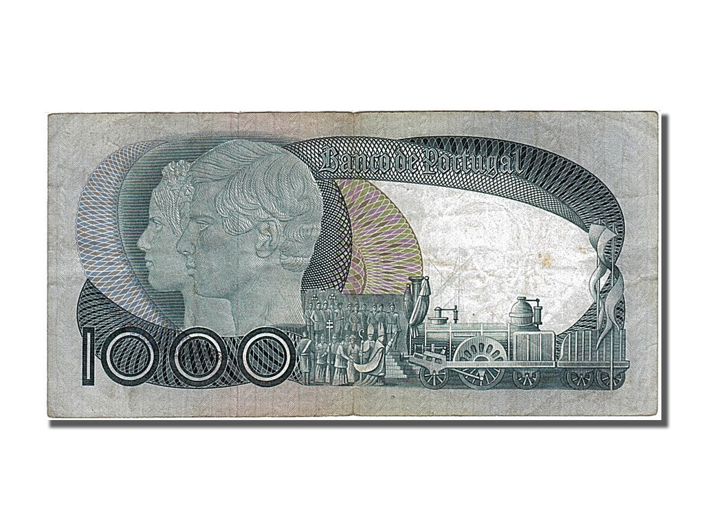 Banknote, Portugal, 1000 Escudos, 1968, 1968-05-28, AU(55-58)