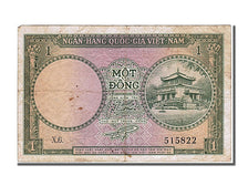 Banknote, Viet Nam, 1 D<ox>ng, 1955, VF(30-35)