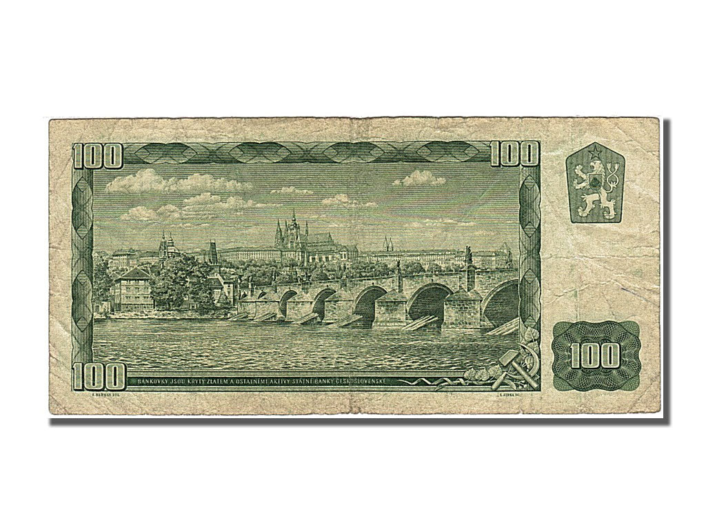 Banknote, Czechoslovakia, 100 Korun, 1961, EF(40-45)
