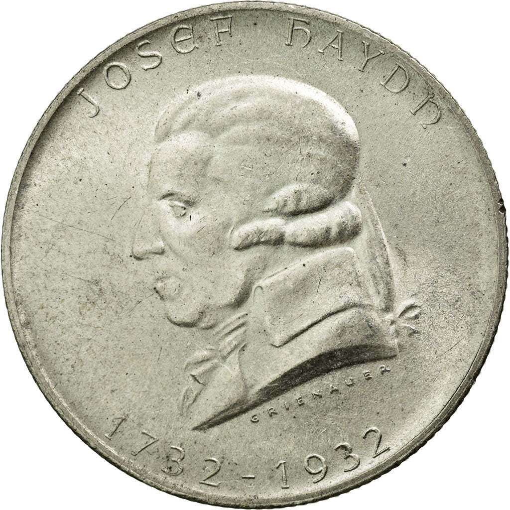 Moneta, Austria, 2 Schilling, 1932, SPL, Argento, KM:2848