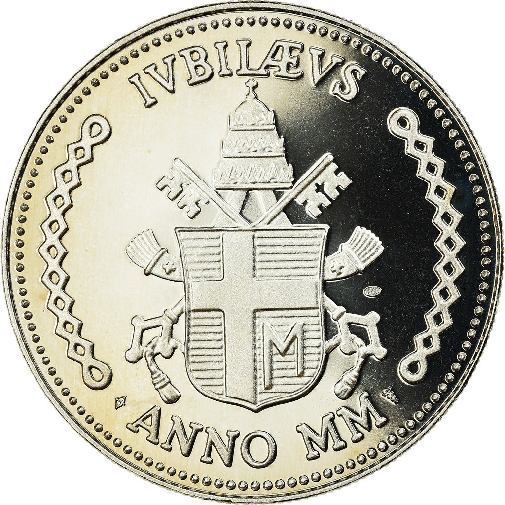 Watykan, Medal, Jubilé, Religie i wierzenia, 2000, MS(65-70), Pokryte Miedź-