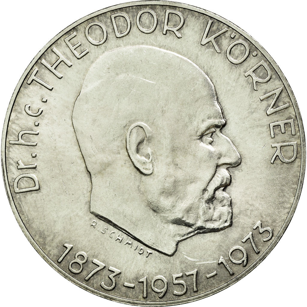 Coin, Austria, 50 Schilling, 1973, MS(60-62), Silver, KM:2917
