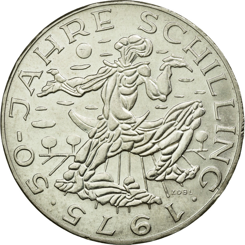 Coin, Austria, 100 Schilling, 1975, MS(60-62), Silver, KM:2925