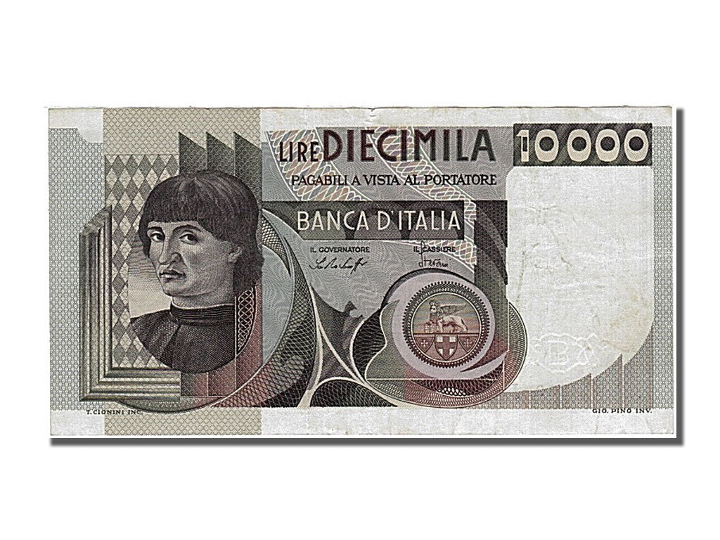 Billet, Italie, 10,000 Lire, 1976, 1976-11-30, TTB