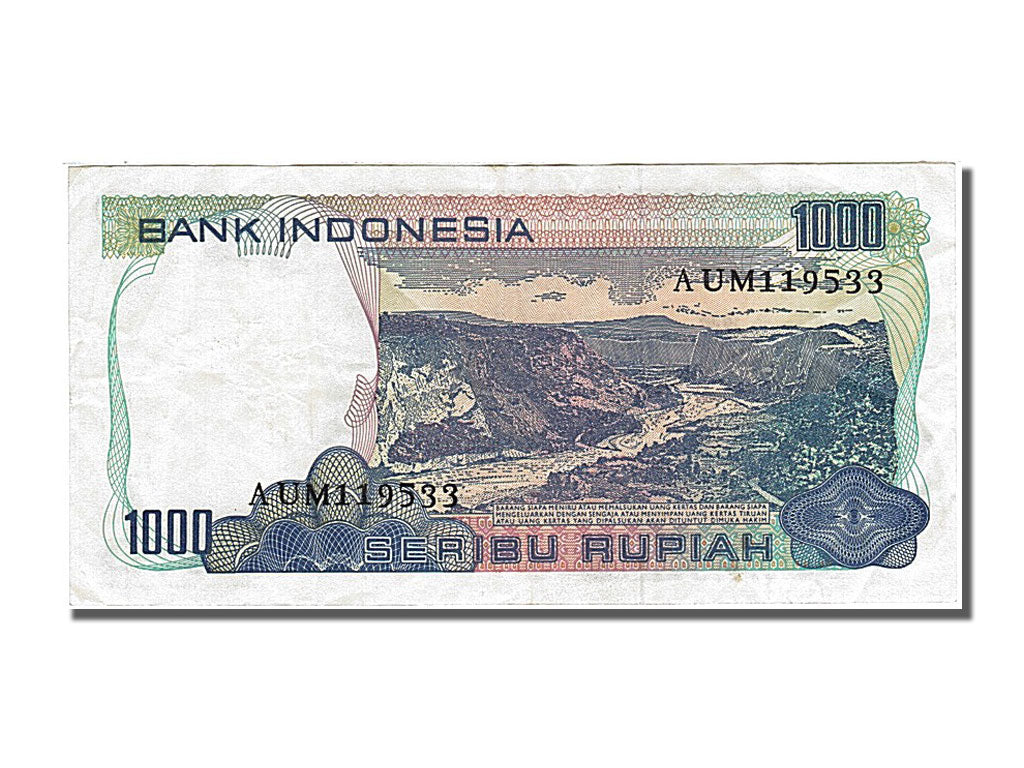 Banknote, Indonesia, 1000 Rupiah, 1980, VF(30-35)