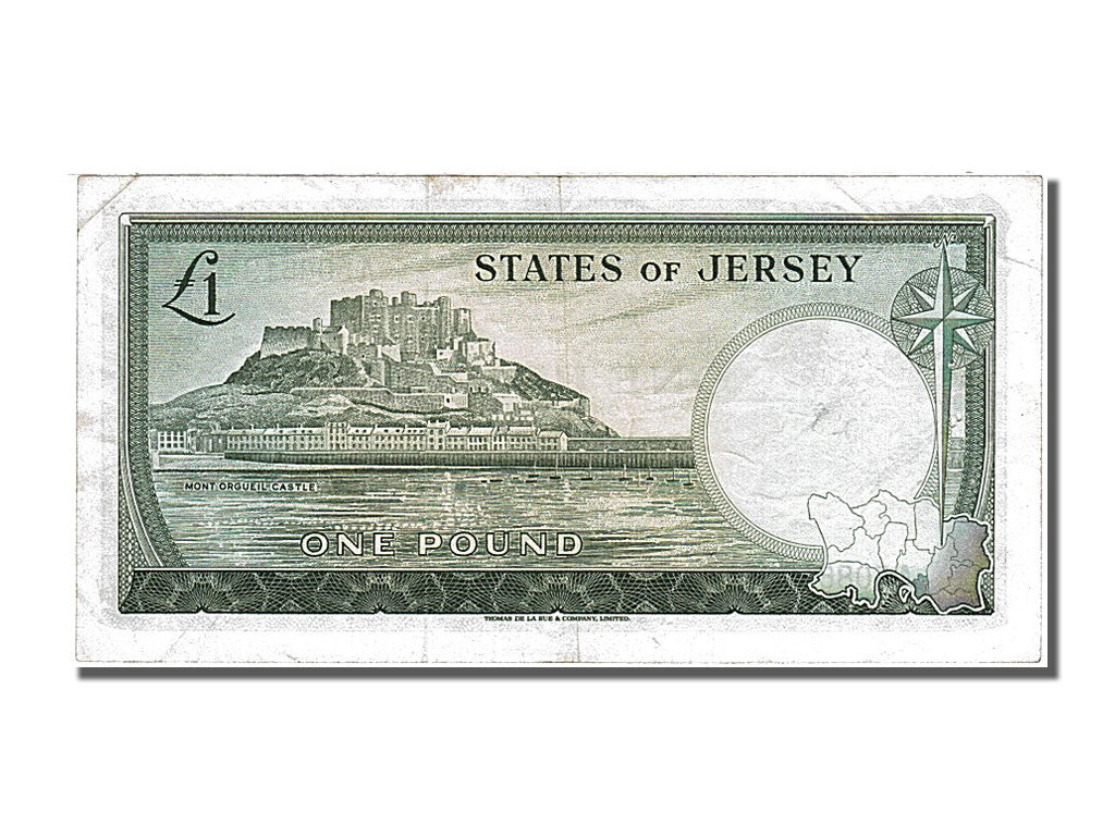 Banknote, Jersey, 1 Pound, 1963, AU(50-53)