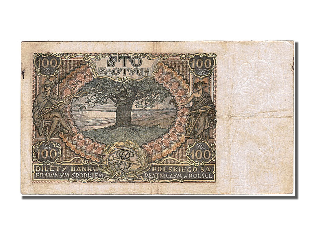 Banknote, Poland, 100 Zlotych, 1932, 1932-06-02, EF(40-45)