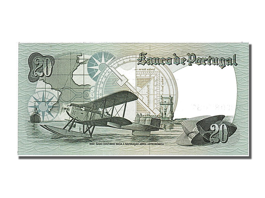 Banknote, Portugal, 20 Escudos, 1978, 1978-10-04, UNC(65-70)