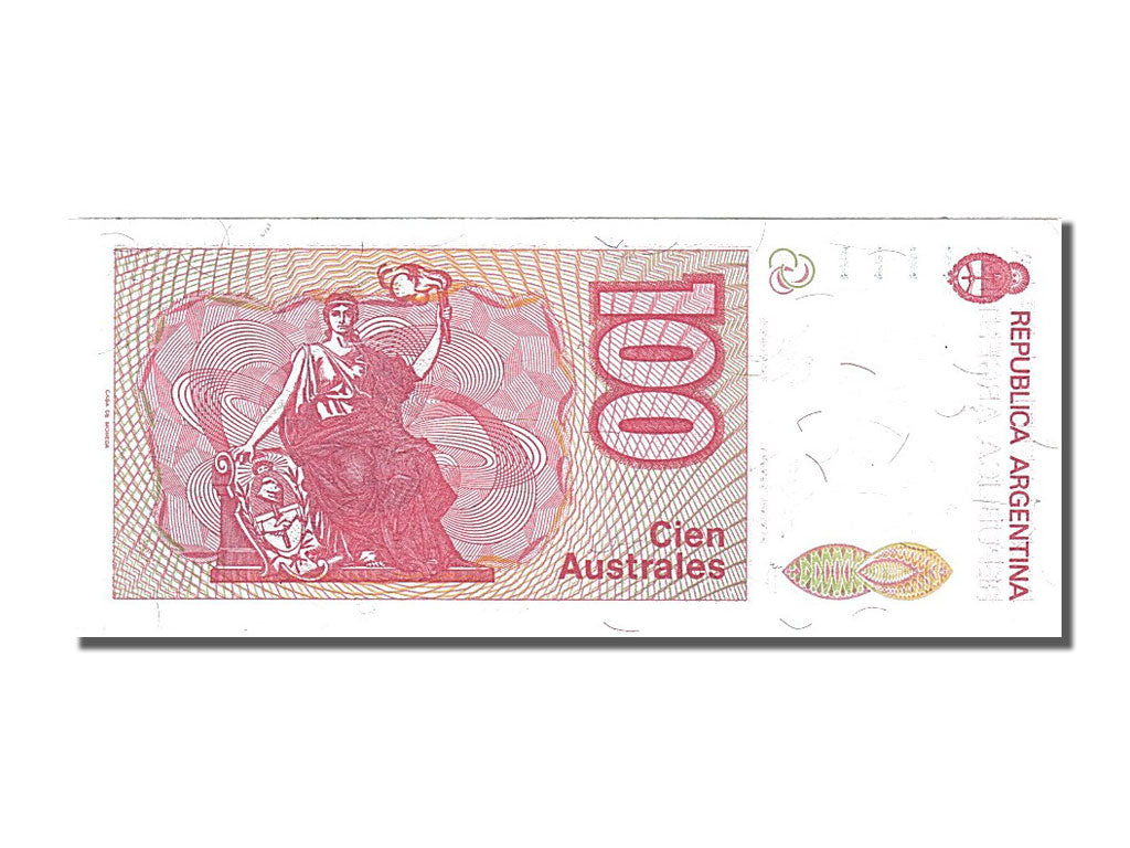 Geldschein, Argentinien, 100 Australes, 1985, UNZ