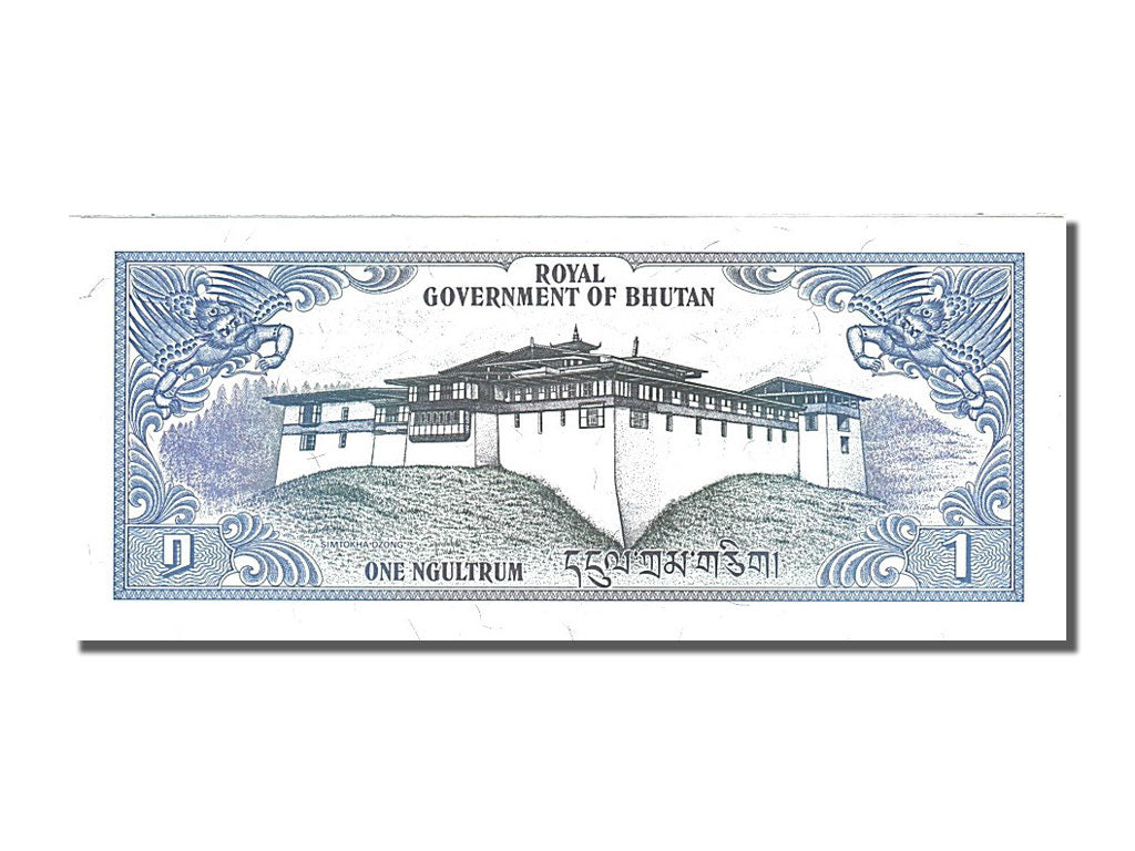 Banconote, Bhutan, 1 Ngultrum, 1981, FDS