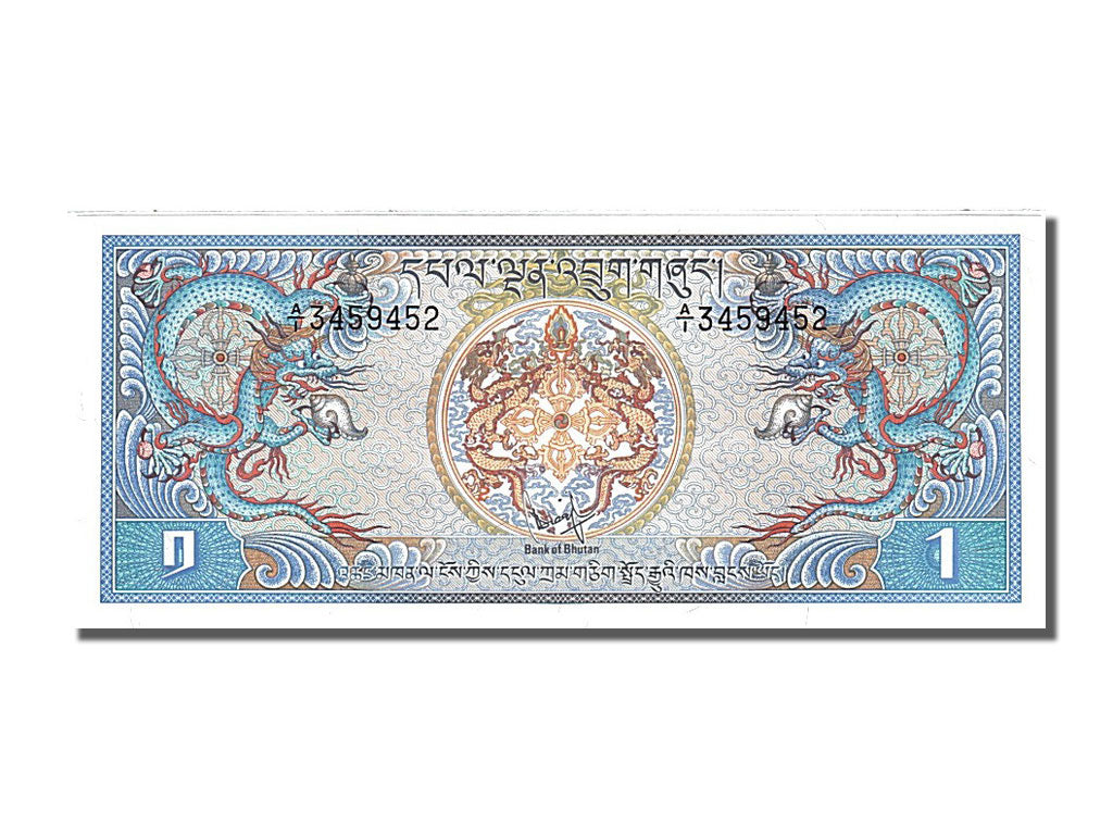 Banconote, Bhutan, 1 Ngultrum, 1981, FDS
