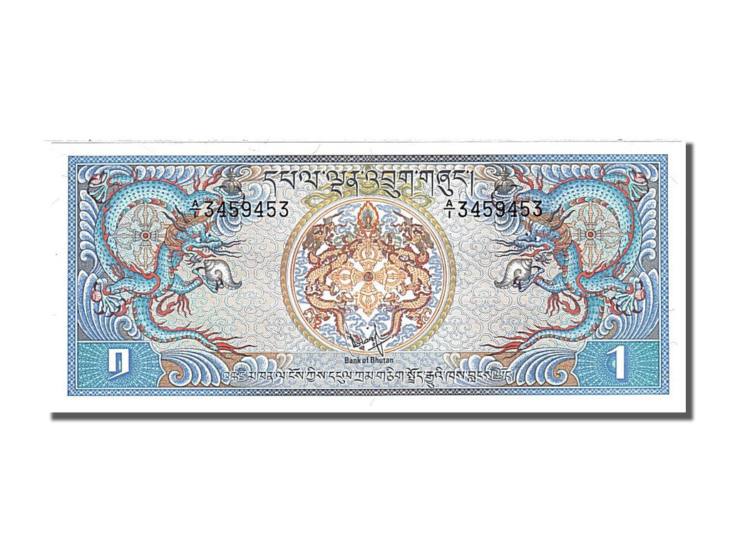 Banknote, Bhutan, 1 Ngultrum, 1981, UNC(65-70)