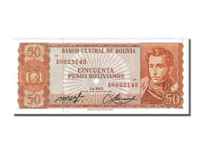 Banknote, Bolivia, 50 Pesos Bolivianos, 1962, 1962-07-13, UNC(65-70)