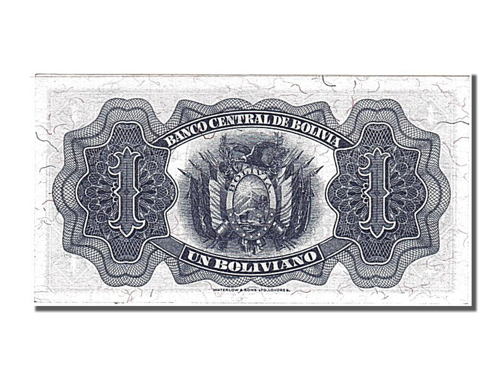 Banconote, Bolivia, 1 Boliviano, 1928, 1928-07-20, FDS