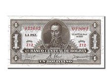Banknote, Bolivia, 1 Boliviano, 1928, 1928-07-20, UNC(65-70)