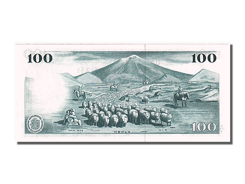 Banknote, Iceland, 100 Kronur, 1961, 1961-03-29, UNC(65-70)