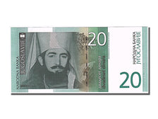 Geldschein, Jugoslawien, 20 Dinara, 2000, UNZ