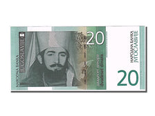 Banconote, Iugoslavia, 20 Dinara, 2000, FDS