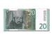 Banconote, Iugoslavia, 20 Dinara, 2000, FDS