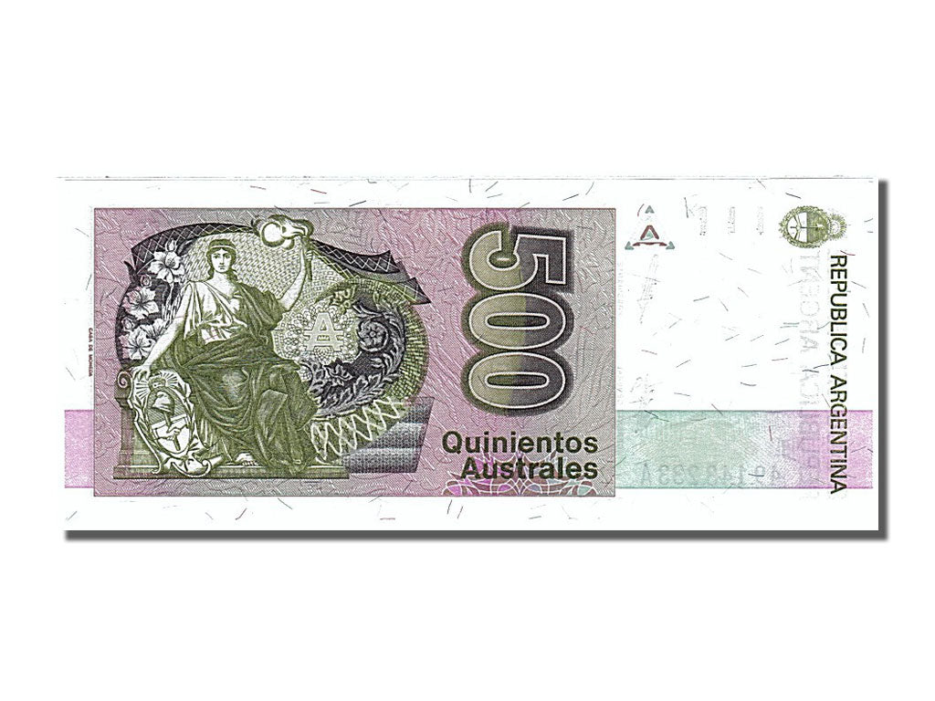Geldschein, Argentinien, 500 Australes, 1985, UNZ