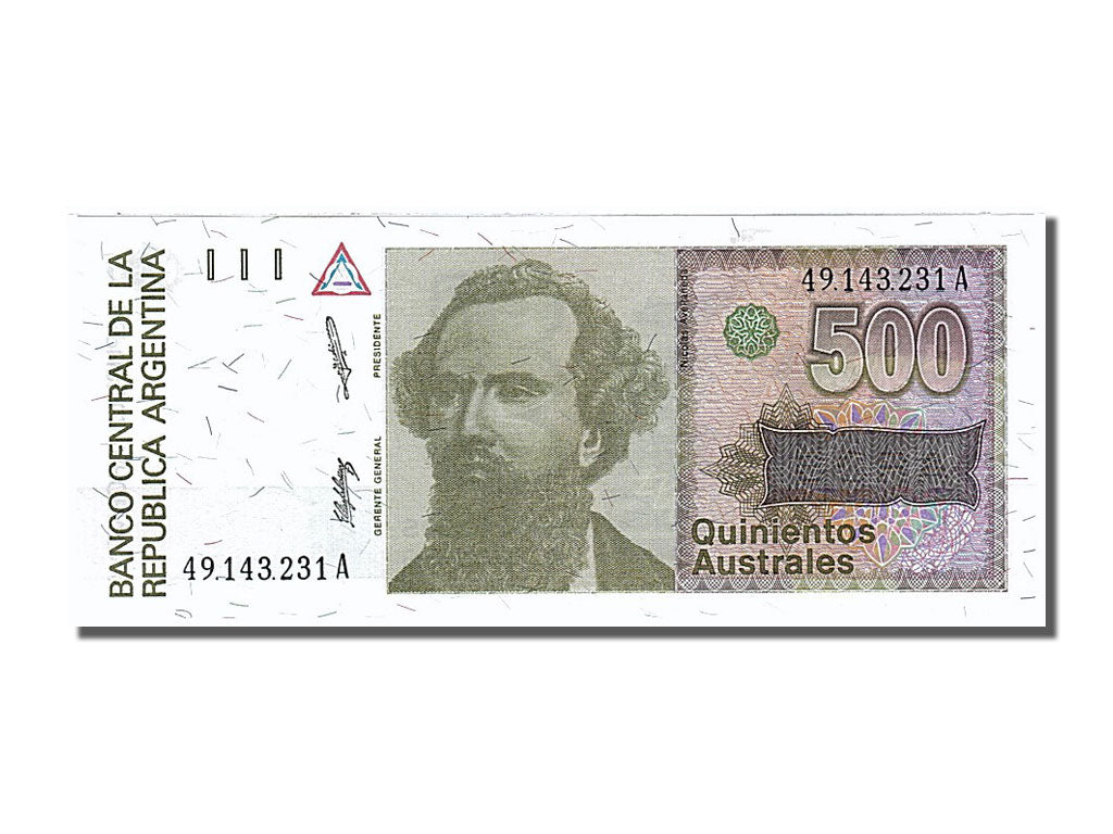 Banconote, Argentina, 500 Australes, 1985, FDS