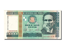 Banknote, Peru, 10,000 Intis, 1988, 1988-06-28, UNC(65-70)