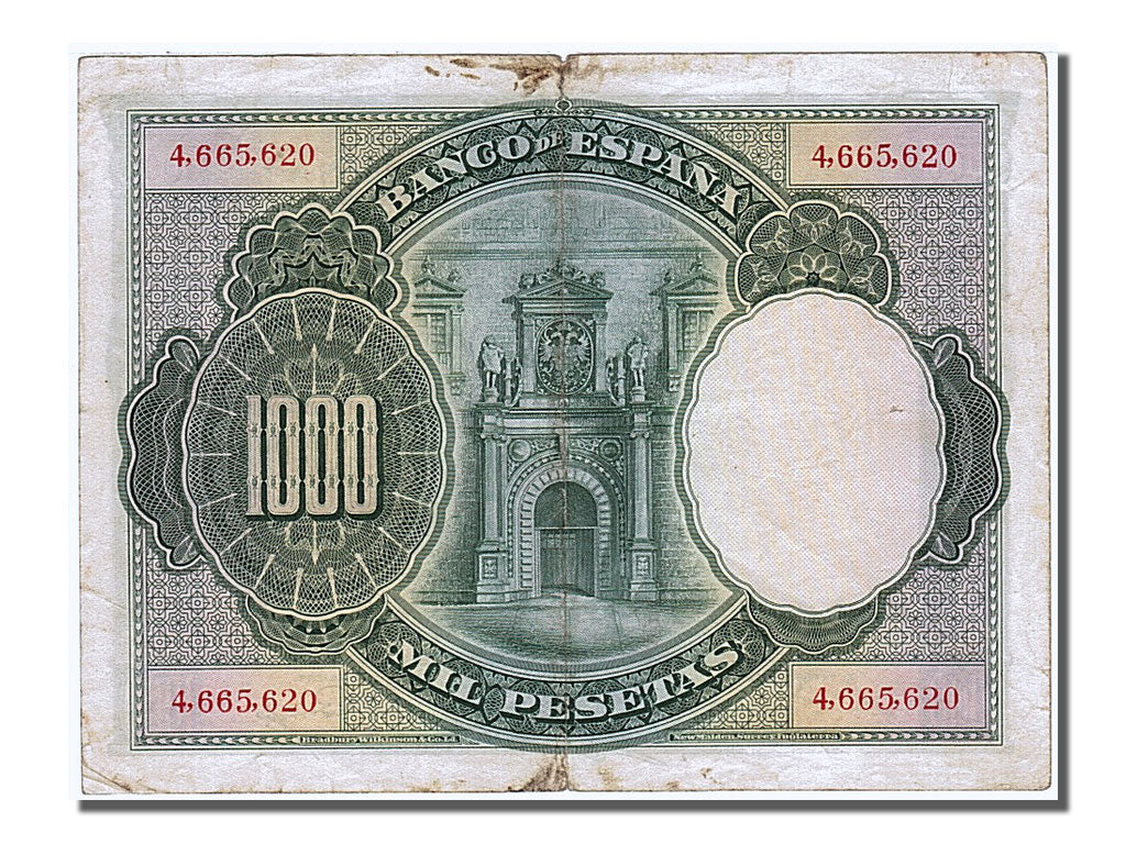 Banconote, Spagna, 1000 Pesetas, 1925, KM:70c, 1925-07-01, BB+