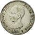 Spain, Alfonso XIII, 50 Centimos, 1892, Madrid, Silver, AU(55-58), KM:690
